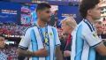 El momento en el que Cuti Romero le evita el saludo a Trump.