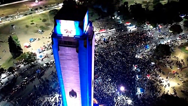 Sin tanta euforia pero con el reconocimiento eterno a la Scaloneta. (imagen El Tres)