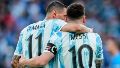 Di María y Messi, una dupla que llenó de alegría a los argentinos.