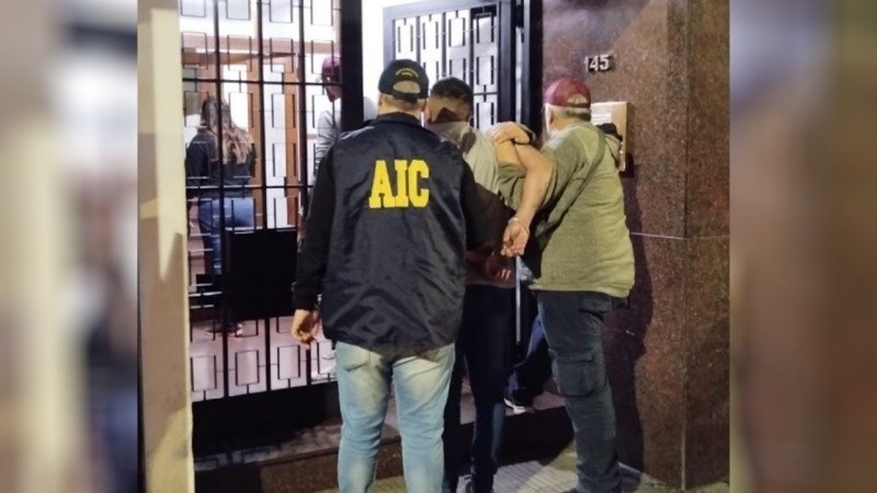 Almada cayó en un operativo en Entre Ríos al 1400 en agosto de 2022.