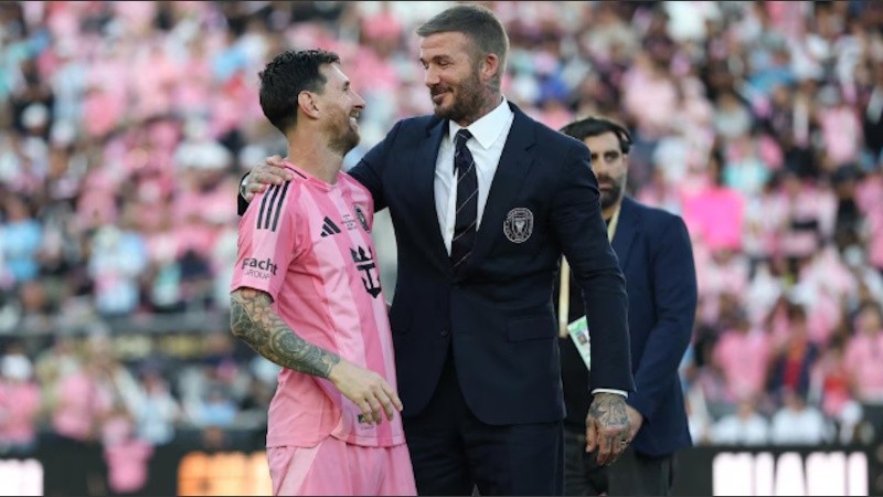 Beckham le dedicó un mensaje a Messi tras la final del Mundial.