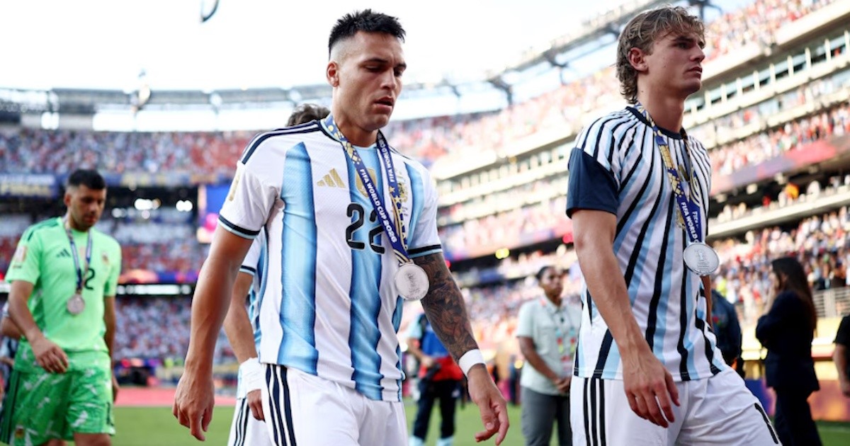 Lautaro Martínez tras la derrota de Argentina en la final del Mundial: Me hubiese gustado ayudar adentro de la cancha