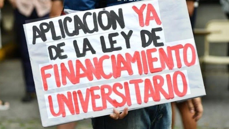 En junio, la Corte Suprema de Justicia dejó firme la medida cautelar que obliga al Estado a aplicar la ley de financiamiento universitario.