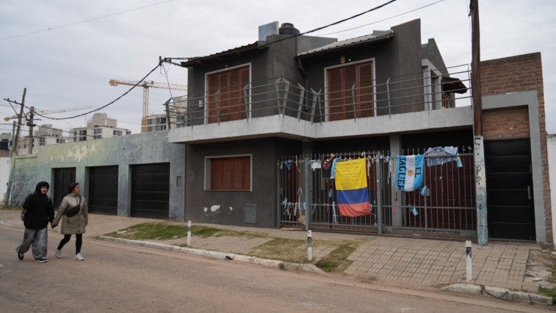La casa natal de Messi en zona sur (Alan Monzón/Rosario3).