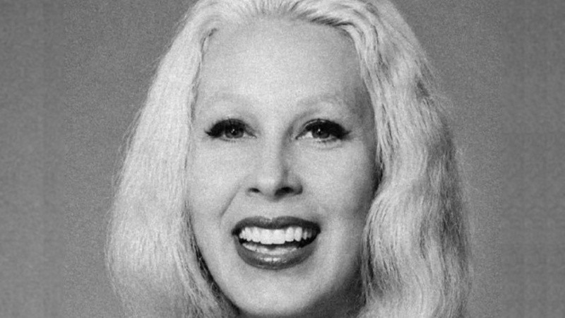La actriz Delia Montero.
