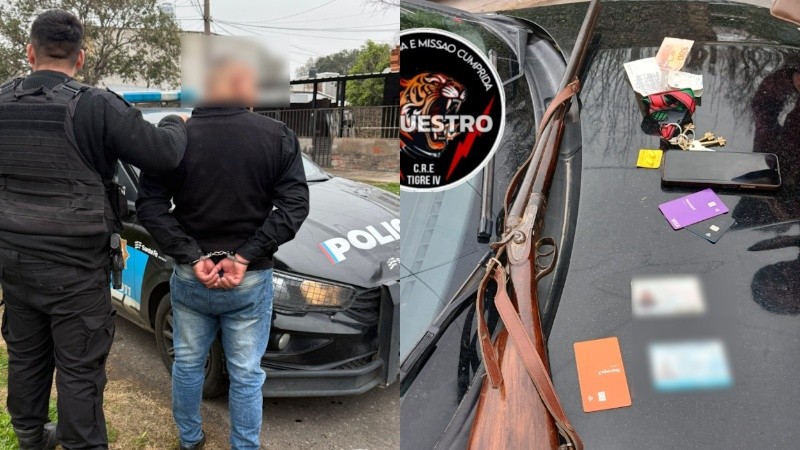 El denunciado fue trasladado a la comisaría 32ª.