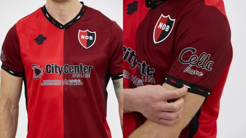 La nueva camiseta de Newell's.&nbsp;