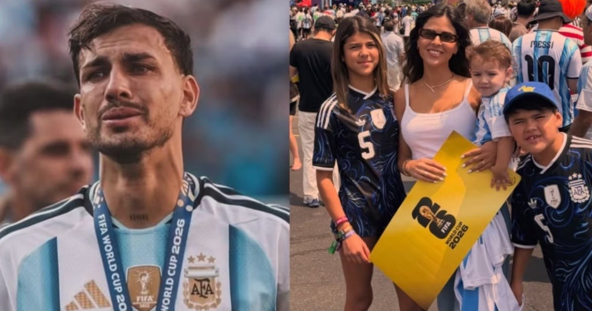 El mensaje de Camila Galante para Leandro Paredes: "Dejaste el alma en cada partido, en cada minuto"