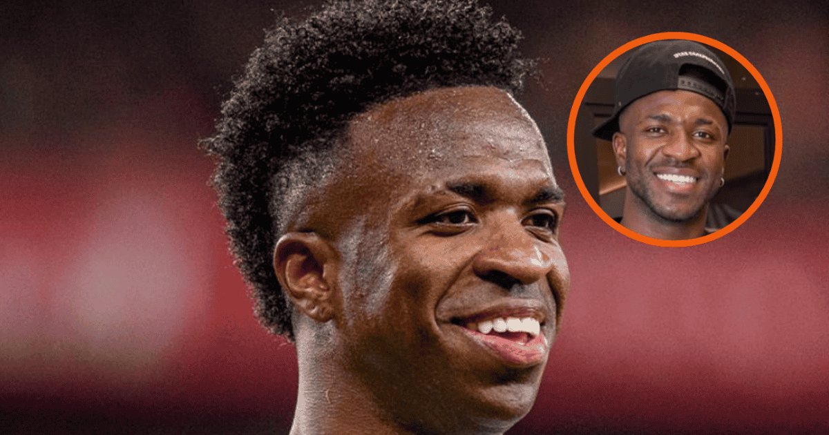 El antes y el después de Vinícius Jr.: qué retoque estético se hizo el futbolista