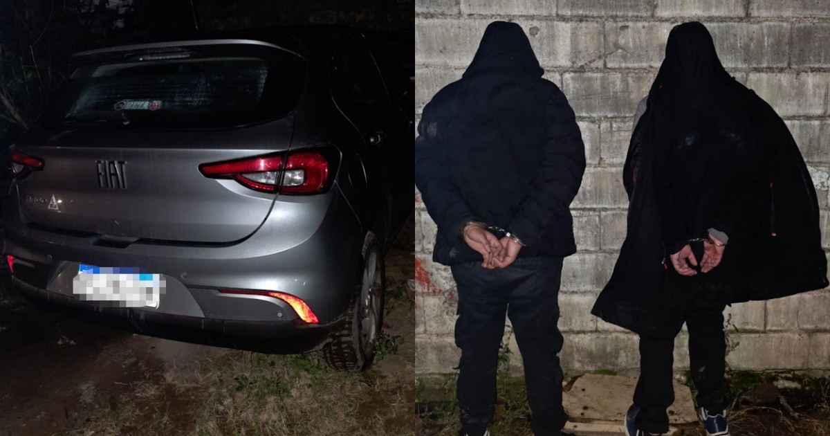 A punta de pistola robaron un auto y cayeron en la zona sur