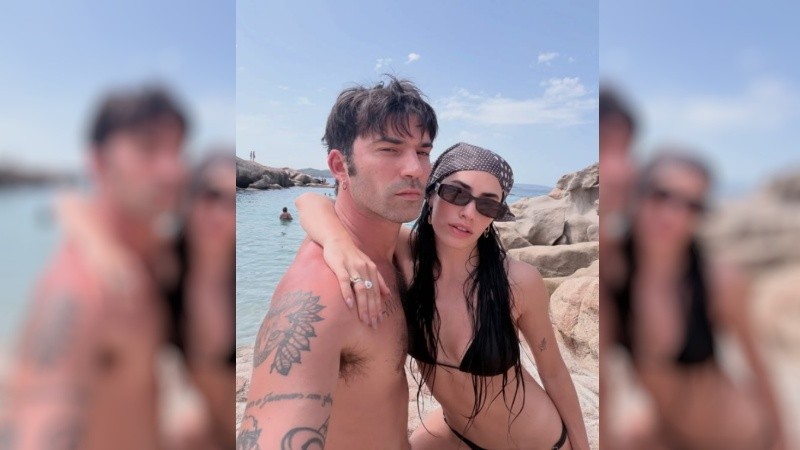 Lali Espósito y Pedro Rosemblat (Instagram)