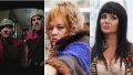 La serie "Romanos", la actriz Suzy Shock y Griselda Siciliani, en el rol de "La One".