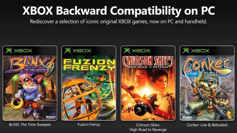 Los cuatro primeros juegos que se podrán jugar.&nbsp;