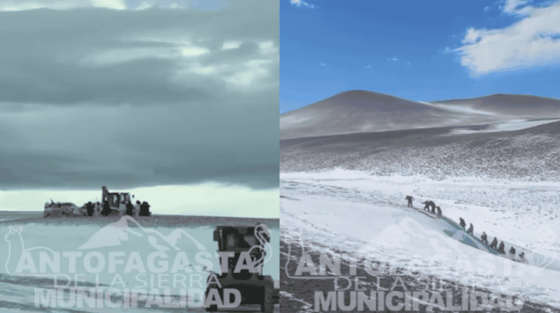 Los cuatro mineros fueron rescatados este miércoles en la mañana.&nbsp;