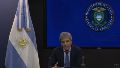 El ministro de Economía en conferencia de prensa.