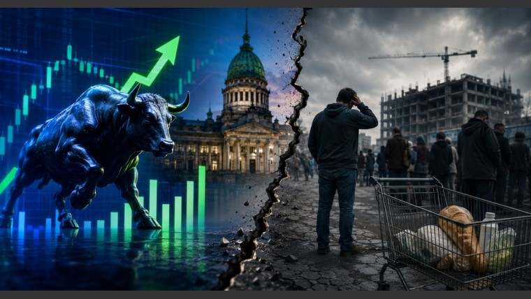 El mercado financiera sigue en alza, mientras el consumo y la actividad económica siguen sin reaccionar.