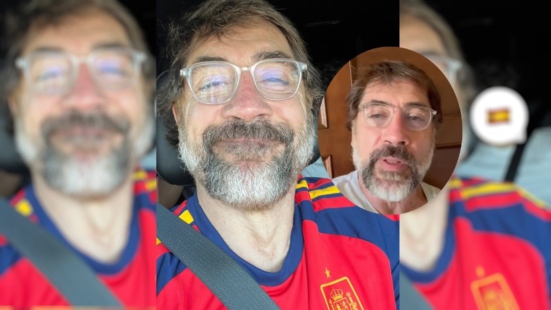 El actor Javier Bardem.