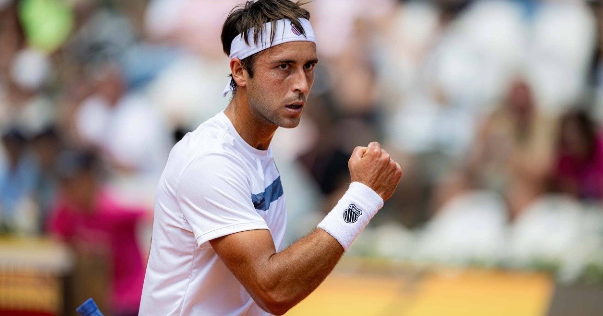 Tenis: Tomás Etcheverry venció a Buse en el ATP 250 Kitzbühel y está en semifinales