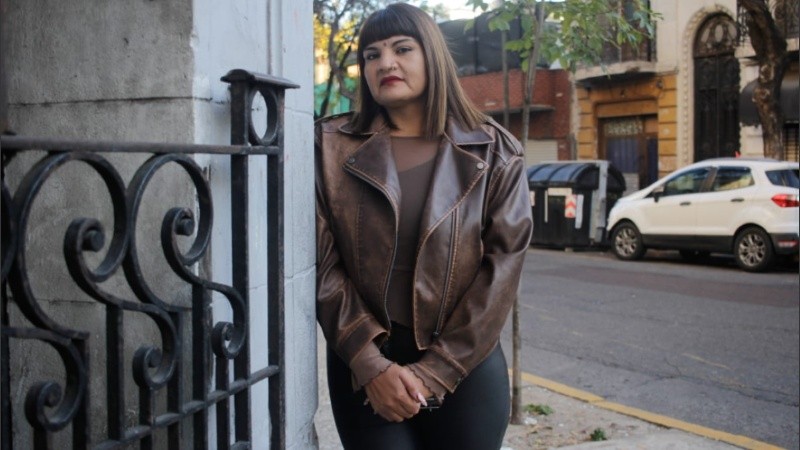 Georgina Orellano, secretaria general del Sindicato de trabajadoras sexuales de la Argentina.