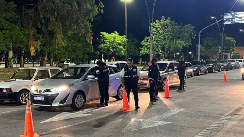 Controles en la ciudad.