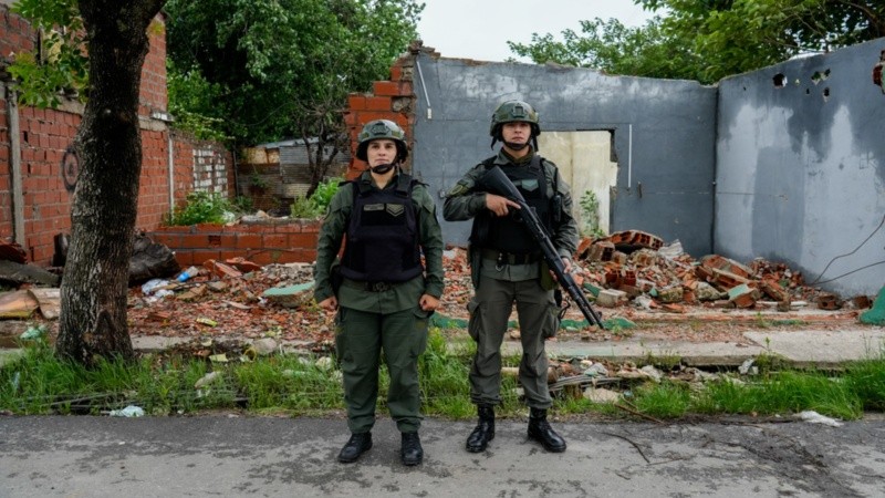 Después del crimen de Maxi, hubo un estallido de violencia en el barrio Los Pumitas en marzo de 2023 (Rosario3).