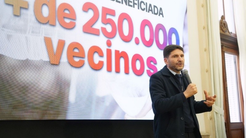 Durante su discurso, Pullaro destacó el avance del denominado Acuerdo Rosario.