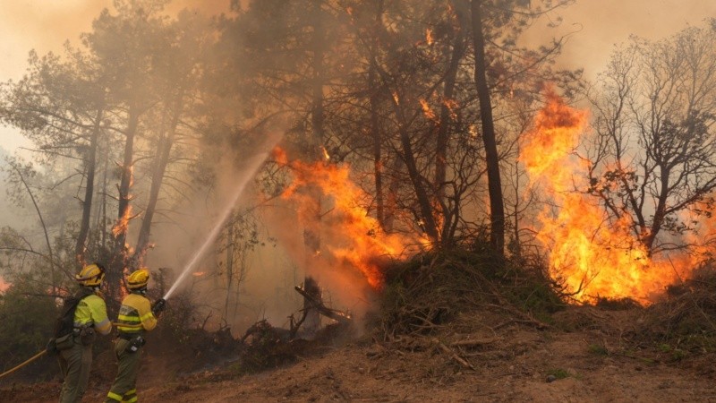 Ya son casi 90 mil las personas evacuadas o confinadas por los incendios en España.