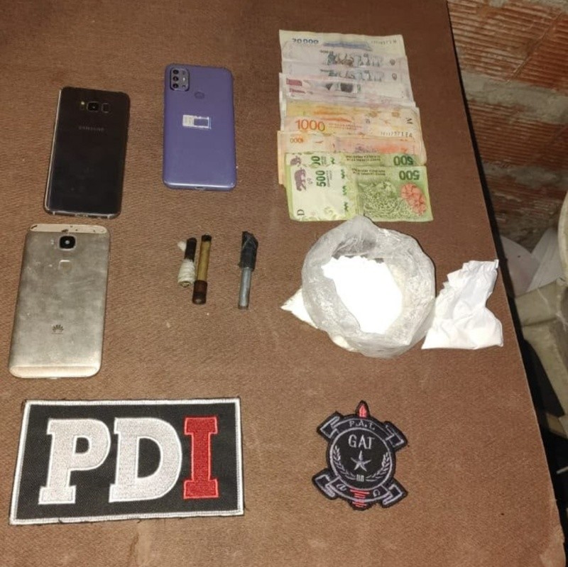 &nbsp;Los elementos secuestrados durante los allanamientos.