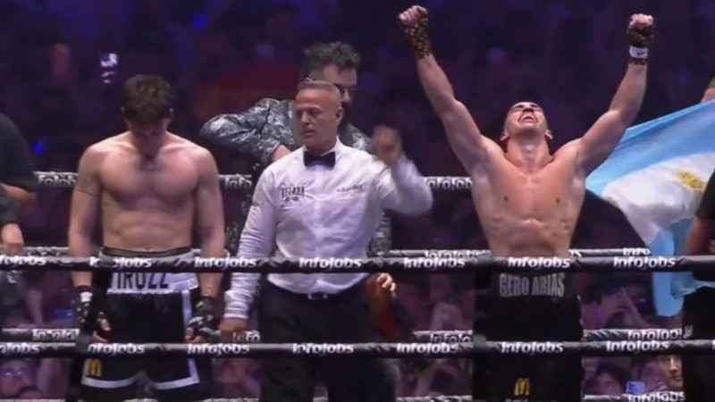 El argentino Gero Arias golpeó duro y derrotó por decisión unánime al español Viruzz.
