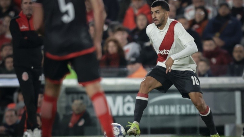Correa debutó en River (Fotobaires).