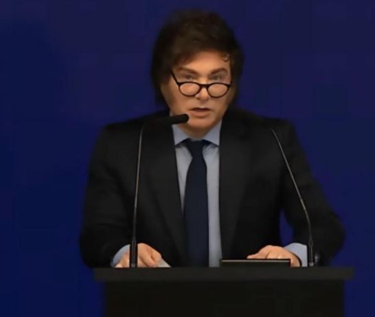 El presidente argentino Javier Milei.