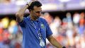Scaloni aseguró estar “eternamente agradecido” a su cuerpo técnico. Foto EFE