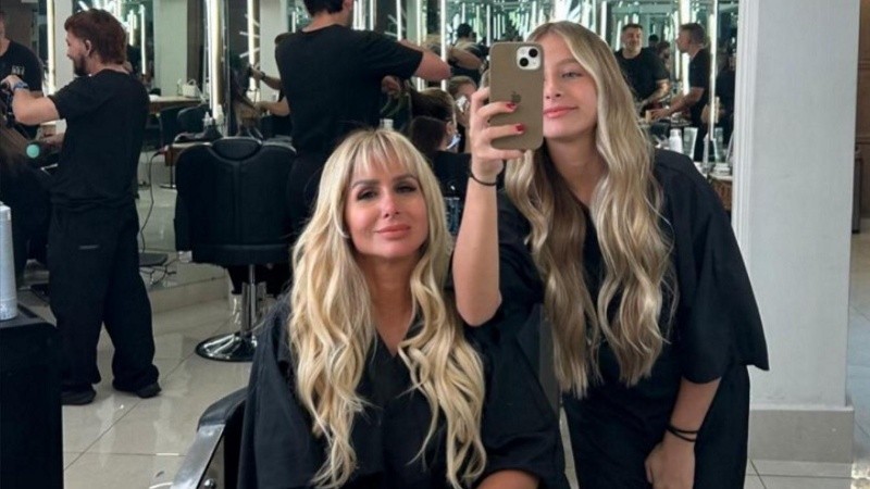 La actriz Fernanda Vives y su hija Brisa Cobelli (Instagram)