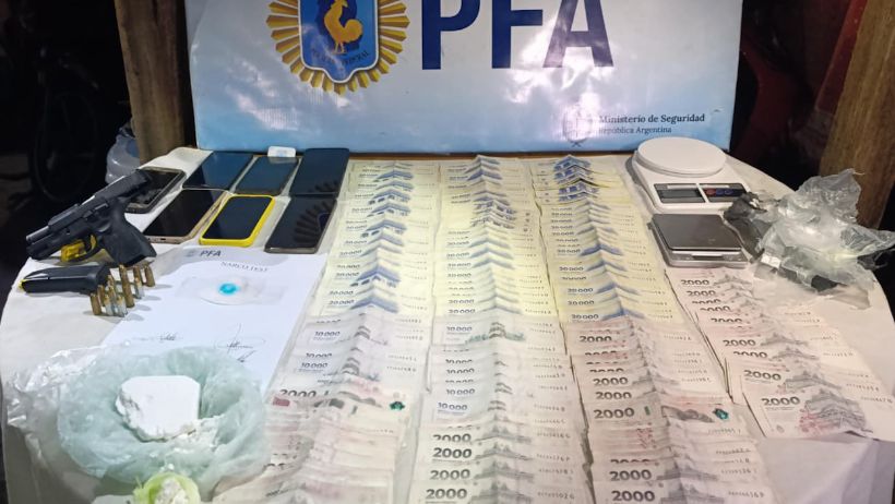 Elementos incautados en mayo por la Policía Federal durante la investigación.