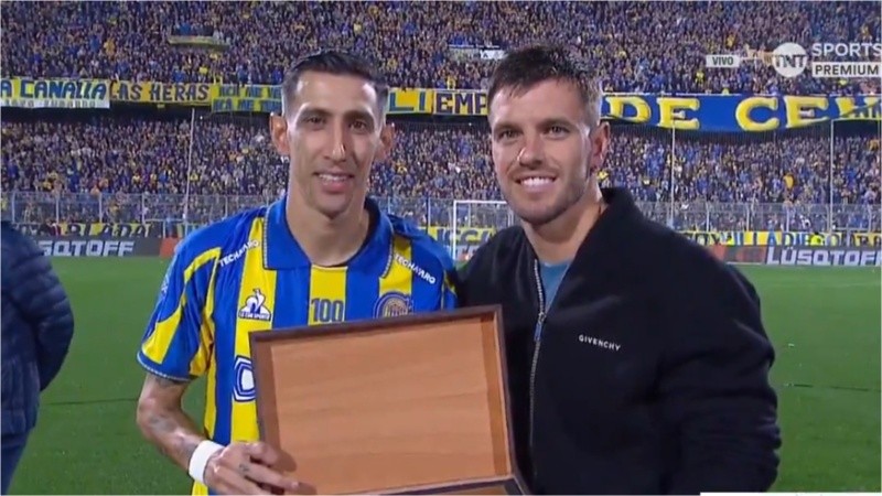 Di María con Lo Celso en el Gigante: ¿volverán a jugar juntos?
