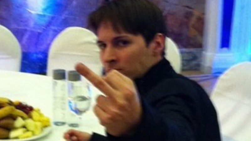 La foto que publicó Duróv en el perfil de Telegram en la red social X.