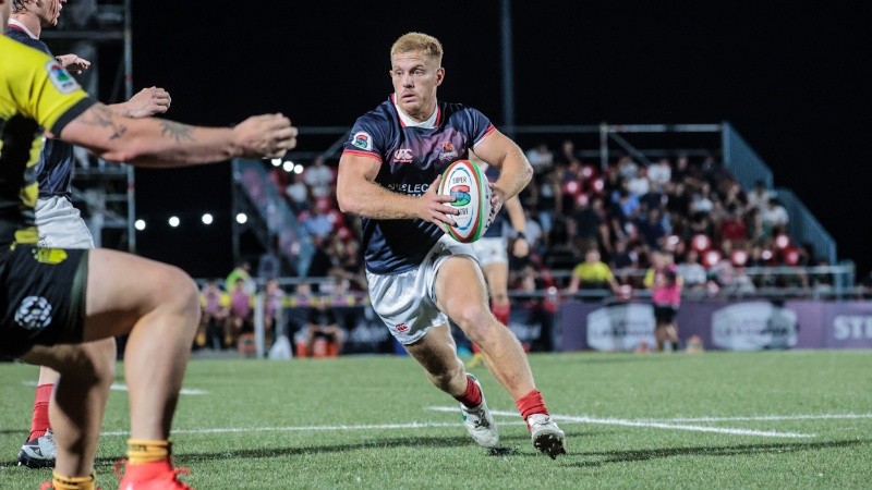 Ignacio Dogliani, jugador de Capibaras XV: fue elegido como el mejor apertura del Súper Rugby Américas. Crédito: Prensa Capibaras
