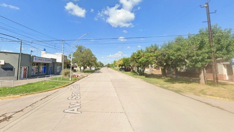 El escruche tuvo lugar en San Martín al 800.