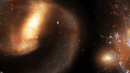 Hallan el "aliento" ardiente de uno de los agujeros negros más antiguos del universo.