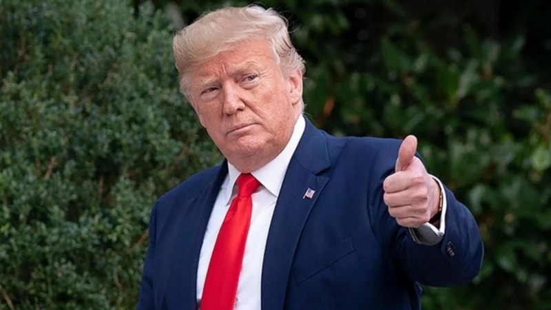 El presidente de Estados Unidos Donald Trump.
