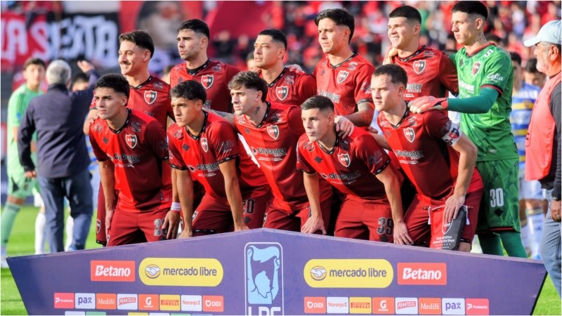 Los titulares de Newell's ante Boca en el Coloso.