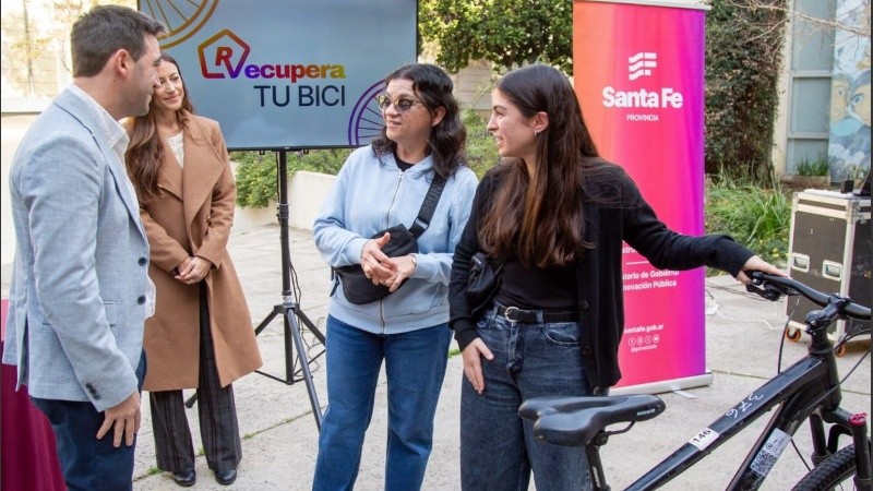 Unas 1300 personas se anotaron en el sistema para poder recuperar sus bicis robadas.