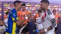 Reencuentro de campeones del mundo: Di María y Otamendi, capitanes de Central y River, respectivamente.