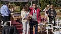Una boda de octubre en el Rosedal, con Rosario como testigo.