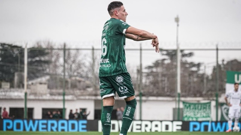 Mauricio Martínez, autor de uno de los goles.