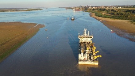 El gobierno provincial avanza con la licitación de la Terminal I del Puerto de Villa Constitución.