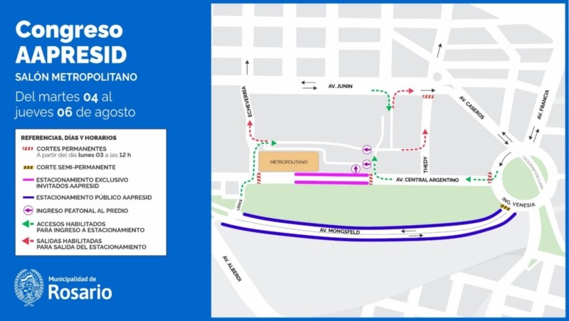 &nbsp;Los cortes previstos por el municipio.
