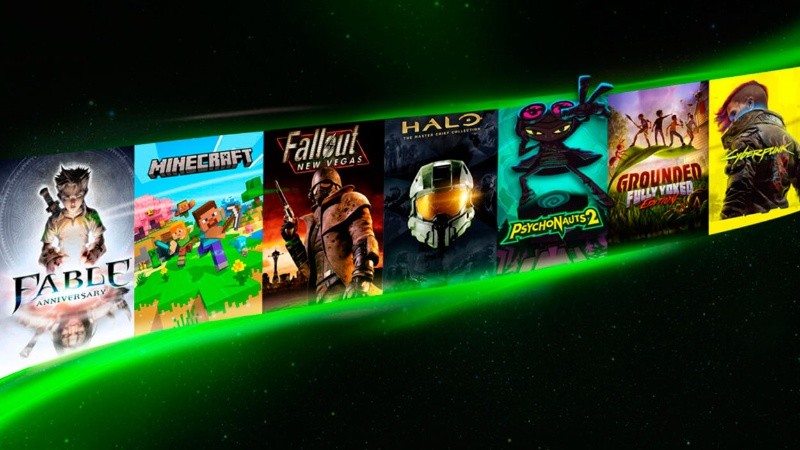 &nbsp;Algunos títulos que se incorporaron a Game Pass.