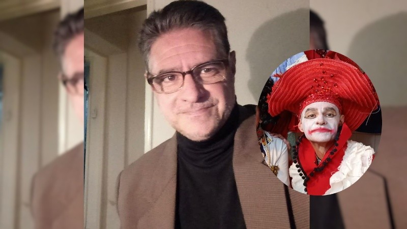 El actor, bailarín y director rosarino Diego Ullúa.