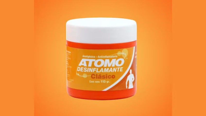 La Anmat dispuso la restricción para “Átomo Desinflamante Forte x 100 gr. Crema, Lote 00023, Vto. 05/28 (Certificado N° 45.531)